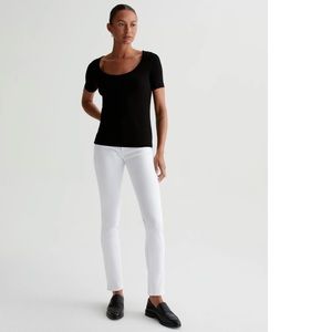 AG Adriano Goldschmied Women's White Jeans Size 29